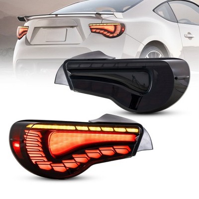 LED 3D Tail Lights Sequential Turn For Toyota 86 2012-20 Subaru BRZ / Scion FR-S