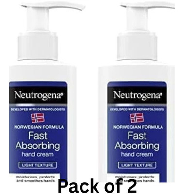 Neutrogena Norwegian Formula schnell einziehende Handcreme (2x 150ml), leicht