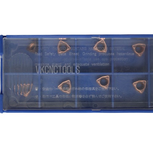 10 insertos de carburo Sumitomo WCMX030208FN ACZ330 para taladros rápidos taladros en U - Imagen 2 de 2