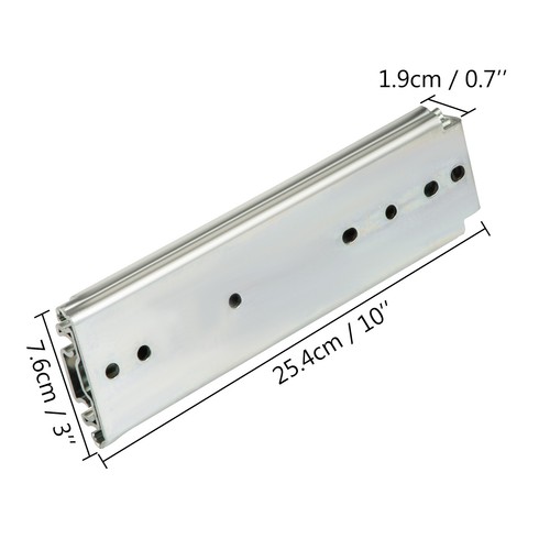 VEVOR Heavy Duty Drawer Slides, 500lbs Ball Bearing Drawer Slides 10-60" W/ Lock - Picture 2 of 206