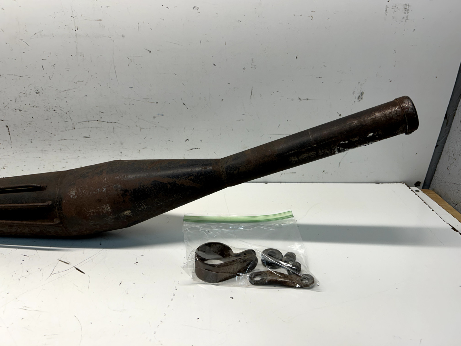 Yamaha CT1 175 CT 175 Race Exhaust / Muffler / Silencer / Baffle Assembly (1970)