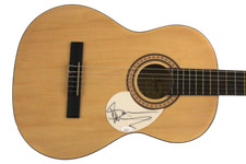 Bruce Dickinson Iron Maiden Signed Autograph Fender Acoustic Guitar w/ JSA COA
