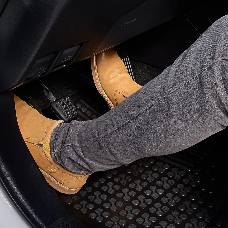 REZAWPLAST Floor Mats for Volvo V60 Cross Country 2012-2018 Tailored Car Mats Foto 3 de 4