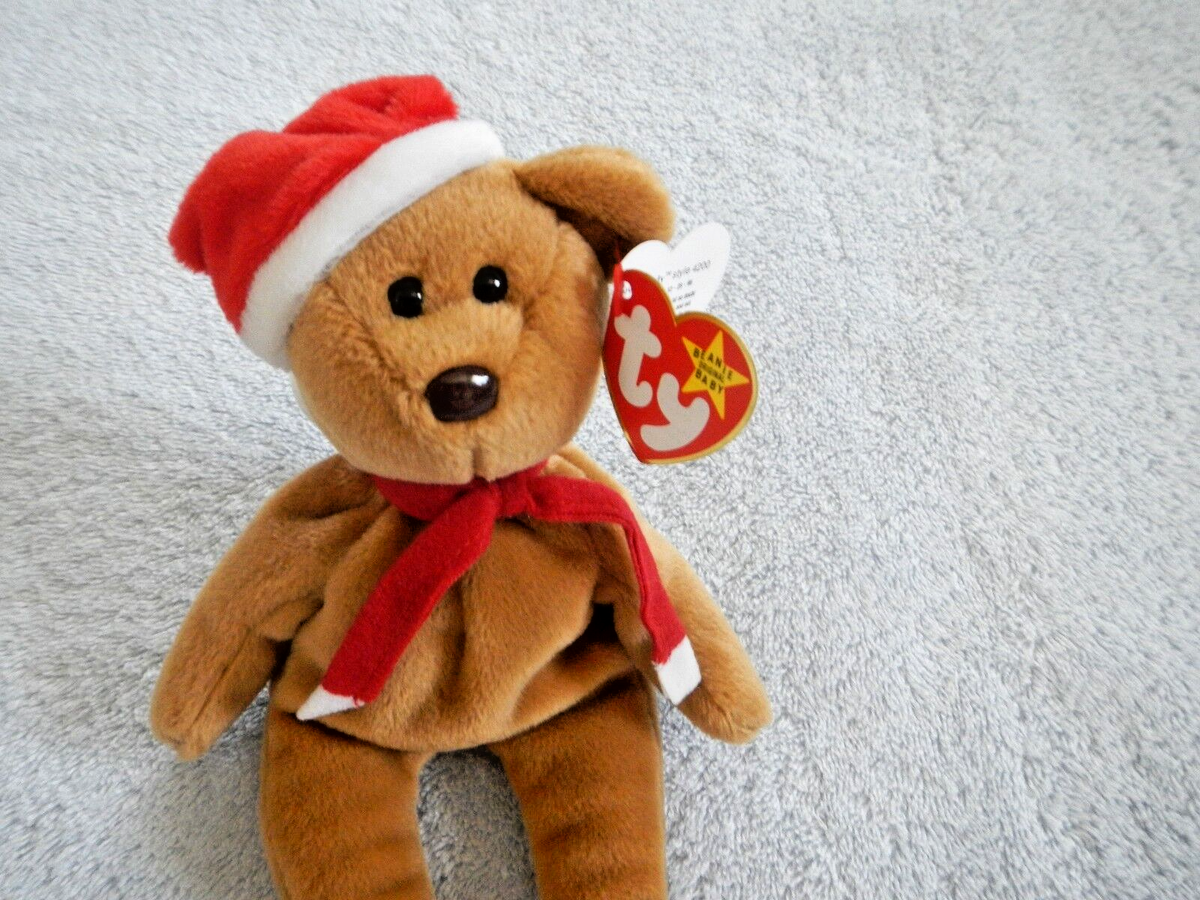 CHRISTMAS BEAR - DECEMBER 25 BIRTHDAY - TY BEANIE BABY - 1997