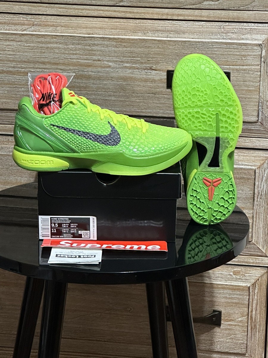 kobe 6 grinch foot locker