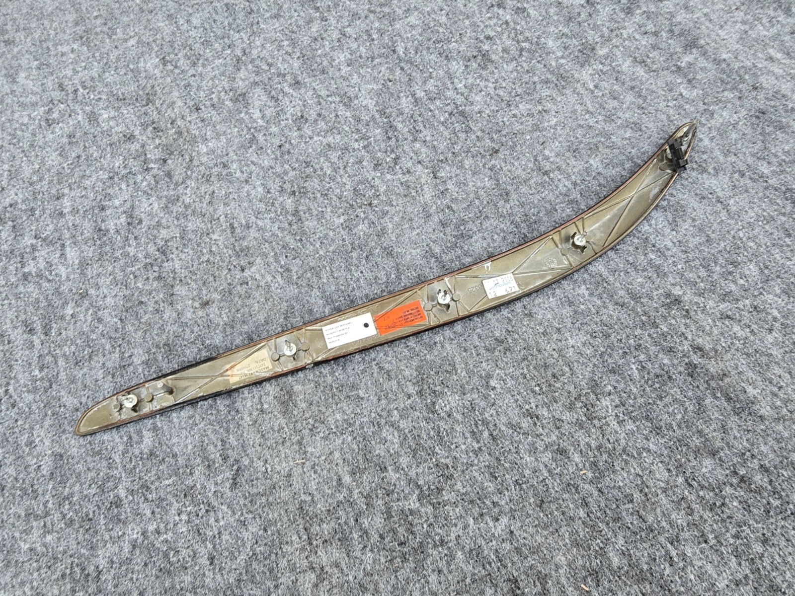 REAR LEFT DOOR PANEL WOOD TRIM ASSEMBLY 58k 08-19 MASERATI GRANTURISMO M145