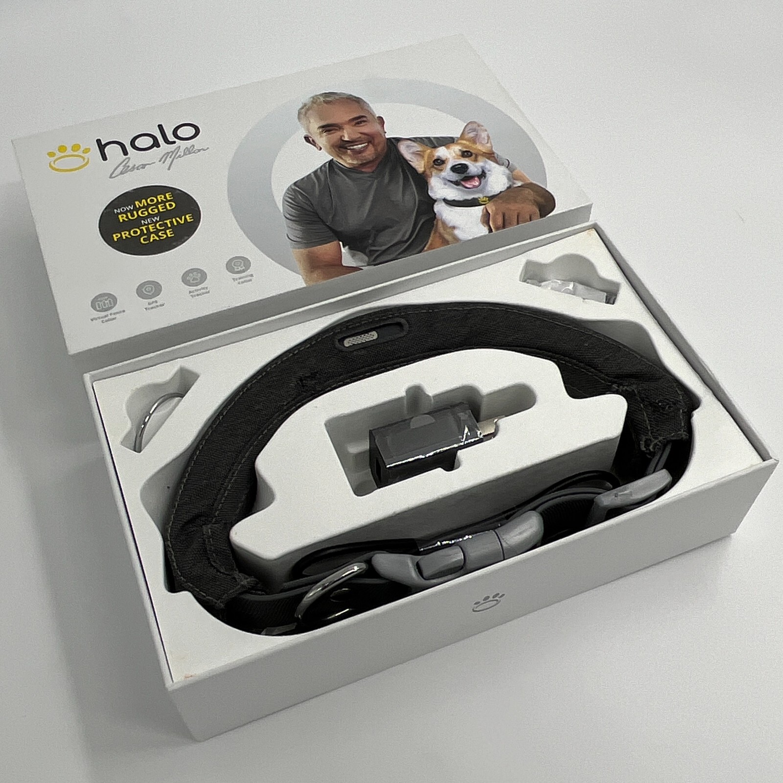 Halo 2 with Cesar Millan Wireless Dog Fence with GPS Collar Size M