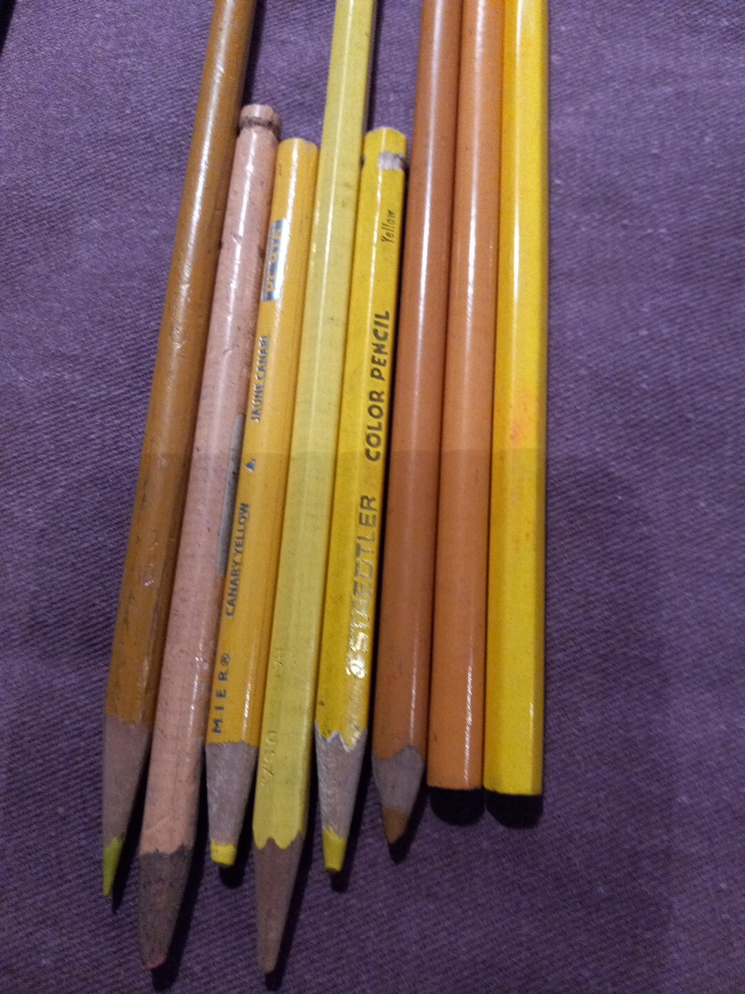 Lot Of Used Colored Pencils Prismacolor, Staedtler, Schwan Stabilo, Faber Castel eBay