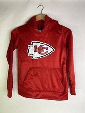 Kansas City Chiefs Ultra Game NFL Red Hoodie Sweatshirt Kids Boys Girls Size 8
