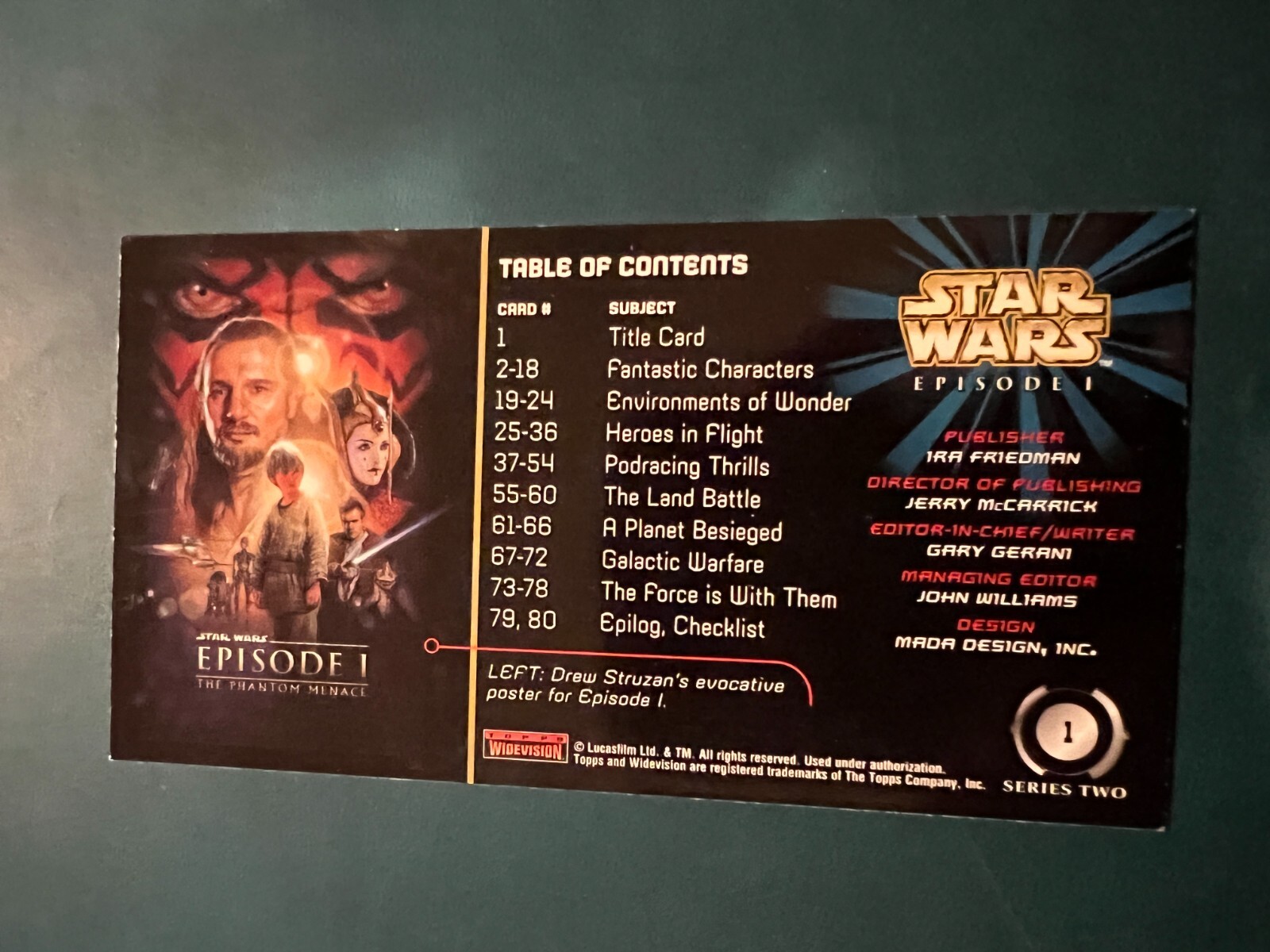 1999 Topps Star Wars Episode I SERIES 1-2 Widevision Complete Your Set U Pick - Picture 174 of 331