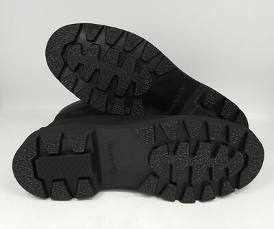 TIMBERLAND MEN'S 6 INCH BASIC WATERPROOF SUEDE BLACK NUBUCK BOOTS