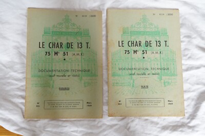 Maquette – Char AMX 13 – 13T 75 Mle 51 – Bon état – Occasion