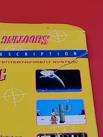 NINTENDO NES SHOOTING RANGE BOX ONLY ROUGH CONDITION