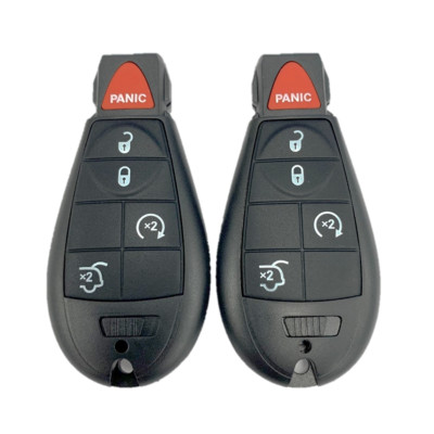2 Replacement Keyless Remote Fobs For 2011 Jeep Grand Cherokee 5 Button IYZ-C01C