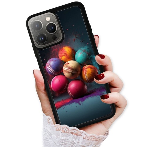 wallpaper cricket ball For iPhone SE4 16E 12 13 14 15 16 Pro Max Anti wear Cover - Picture 12 of 25