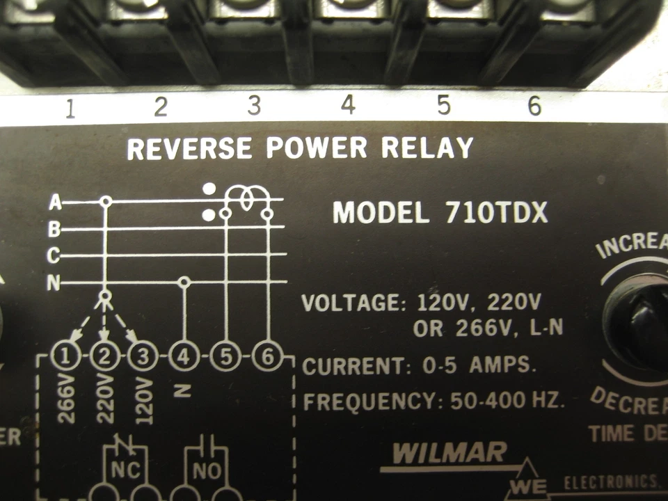 WILMAR 710TDX POWER RELAY UNMP - Image 3 of 3