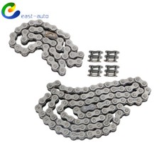 For Coleman CT200U,CT200U-EX,BT200X 196cc Mini Bike Front and Rear Chain 420 US