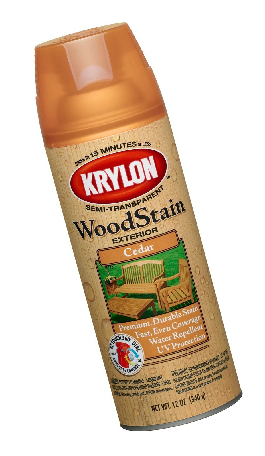 Krylon K03601000 Wood Stain Cedar Liquid 12 Oz Aerosol Can for sale online eBay