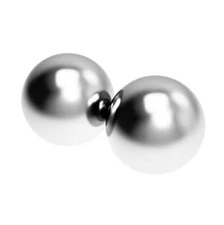 5/8 Inch Neodymium Rare Earth Sphere Magnets N48 (2 Magnets)