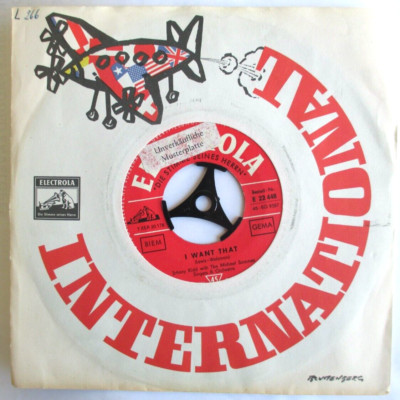 JOHNNY KIDD & THE PIRATES - SP (7'') ''I WANT THAT / SO WHAT''