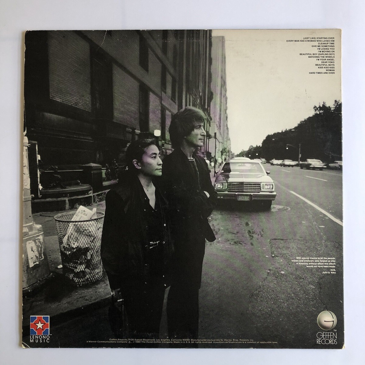 高*車様 ICHIRO'S MALT Double Fantasy ジョンレノン 篠山紀信撮影の『ダブル・ファンタジー』、ジョン＆ヨーコ