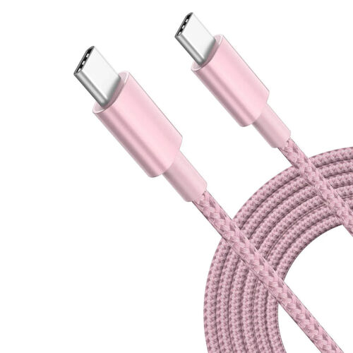 USB Type C to Type C Cable USB C Fast Charger Lead For iPhone 15 Plus Pro Max - Picture 7 of 26