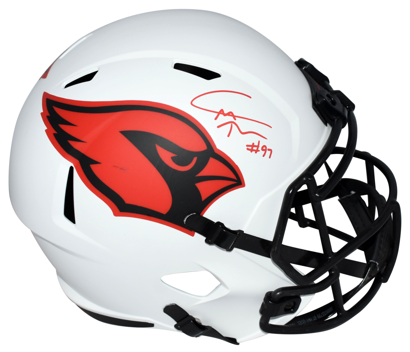 Cameron Thomas Autographed Signed Arizona Cardinals LUNAR FULL SIZE SPEED HELMET BECKETT 