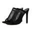 thumbnail 12 - Sexy Women Hollow-Out Slip On Peep Toe Mesh Sandals Up High Heel Stiletto Shoes