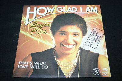 JOYCE COBB SP 45T 7'' HOW GLAD I AM 1980