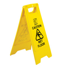 Wet Floor Sign Caution Hazard Board Cleaning In Progress Safety Warning Cone UK