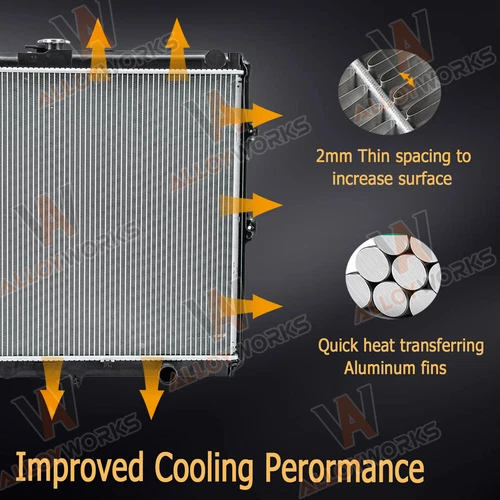FOR 1997~2000 1998 1999 TOYOTA RAV4 RAV 4 SXA11R AT/MT PREMIUM CORE RADIATOR - Picture 4 of 7