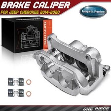 Front Right Disc Brake Caliper Wbracket For Jeep Cherokee 2014-2023 Dual Piston