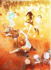 "ТАНЕЦ" Original Oil by Mikhail Shapiro