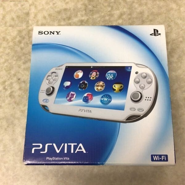 PS Vita Wi-Fi Model Crystal White PCH-1000 ZA02 OLED Game Consoles 
