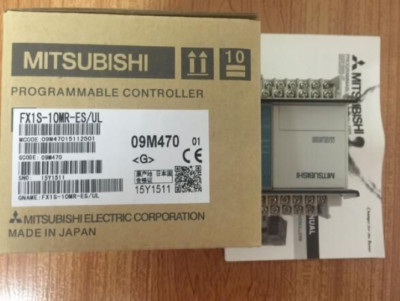 One New Mitsubishi FX1S-10MR-ES/UL PLC FX1S10MRES/UL