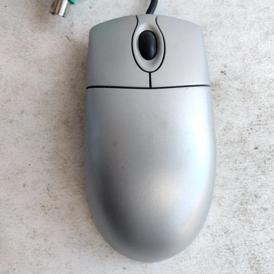 Mo42kc PS2 Wheel Mouse Mechanical Vintage Primax Electronics - Image 2 of 4