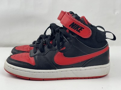 Nike Court Borough Mid 2 Shoes Youth Size 4y Retro Black Red Cd77 Basketball Ebay Nike Court Borough Mid 2 Shoes Youth Size 4y Retro Black Red Cd77 Basketball Ebay
