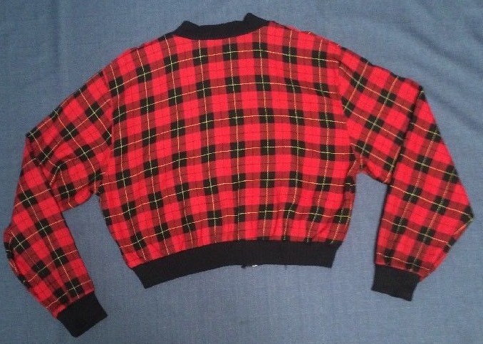 Vintage 1980's Judy's Red Plaid Jacket Mod Ska 2-Tone Tartan Vintage 1980's Judy's Red Plaid Jacket Mod Ska 2-Tone Tartan