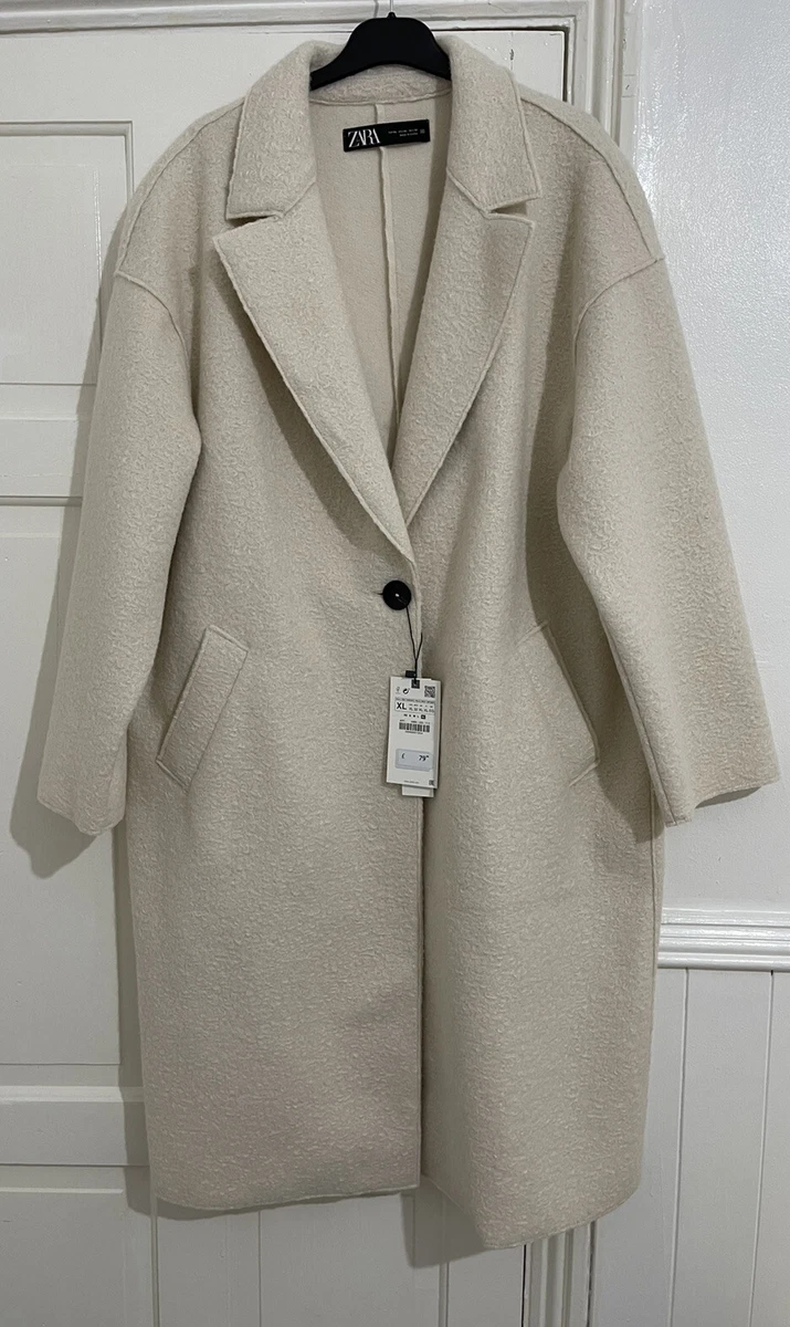 Zara sales lapel coat