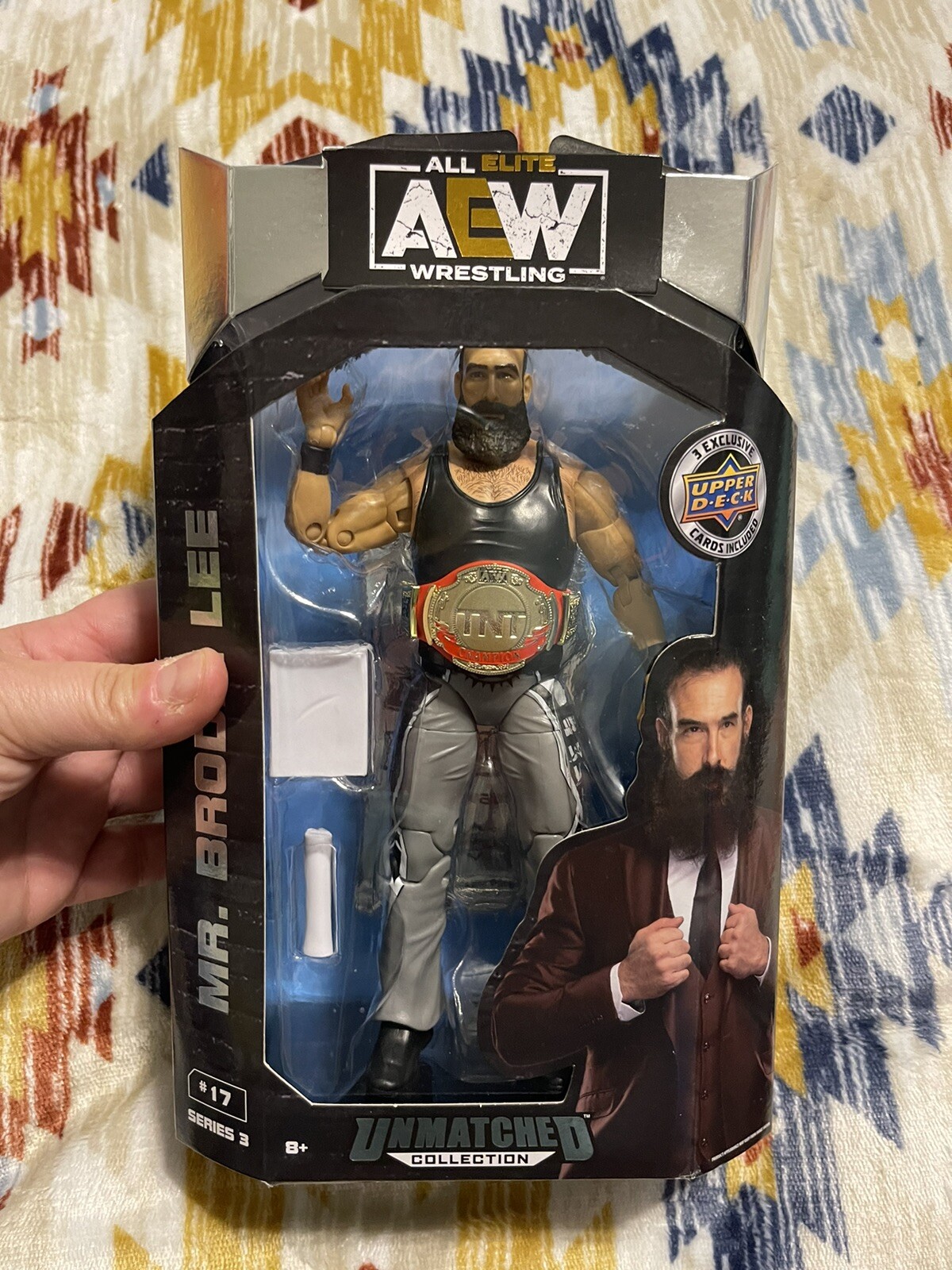 All Elite AEW Wrestling Unmatched Collection Mr. Brodie Lee #17