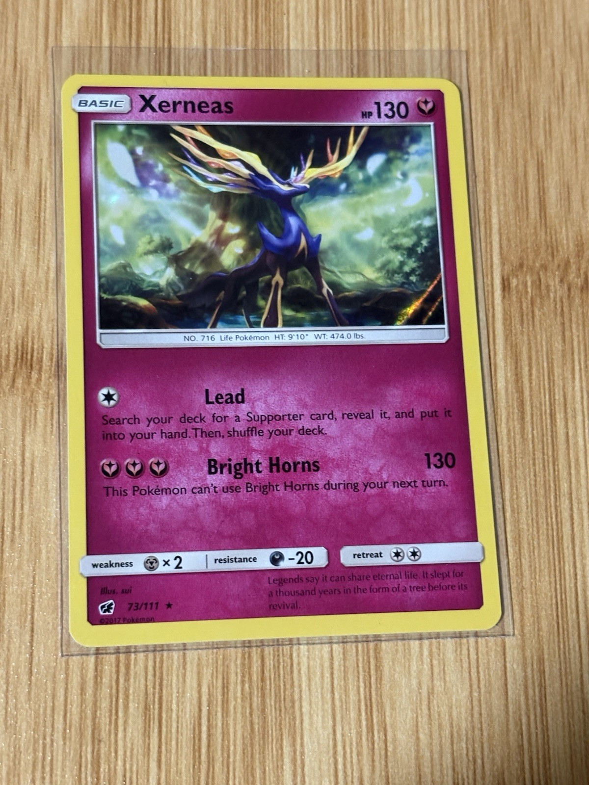 Xerneas 73/111 Sm-Crimson Invasion Holo