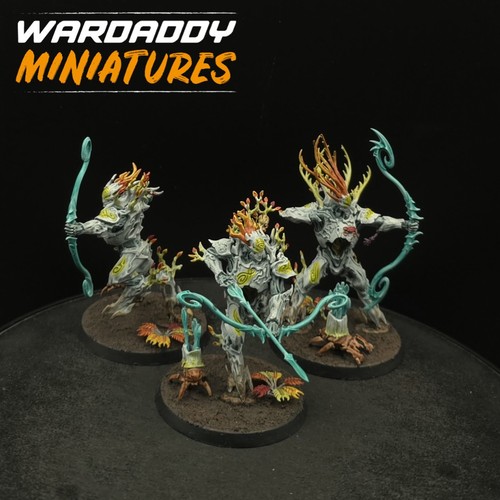 Pro Painted Warhammer 40k AoS Syvaneth Kurnoth Hunters Games Workshop Age Sigmar - Picture 1 of 4