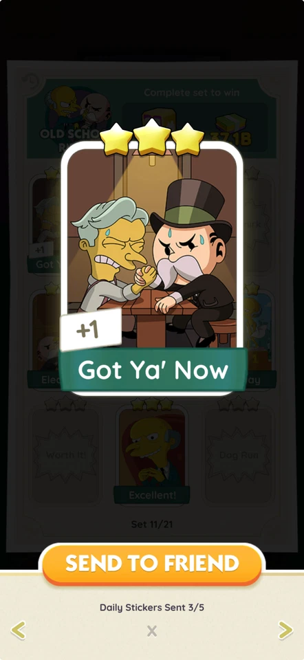 Monopoly Go Got Ya' Now 3 Sterne - Bild 1 von 1