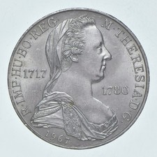 SILVER - WORLD Coin - 1967 Austria 25 Schilling - World Silver Coin *817