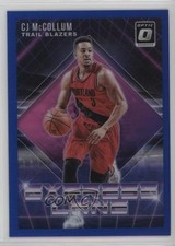 2018-19 Panini Donruss Optic Express Lane Blue Prizm /85 CJ McCollum #8 02v3