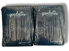 Goodnites Nightime Underwear S/M, Fits Sizes 6-8  Two Packs Of 33  66 Total 