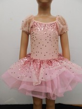 Dance Costume Curtain Call E2317 XS Child Jazz Sequin Tap Mesh Fringe Musical T