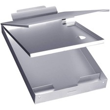 Sunnyclip Metal Clipboard with Storage, Aluminum Three-Tier Box Clipboards,Bi...
