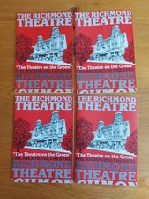 4 x Richmond 1980s Theatre Programmes SHOWBOAT, AMADEUS, CHILDREN OF LESSER GOD
