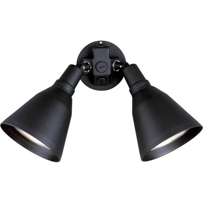 Progress Lighting P5203-31 2 Light Dual Head Flood Light with Metal Adjustable S